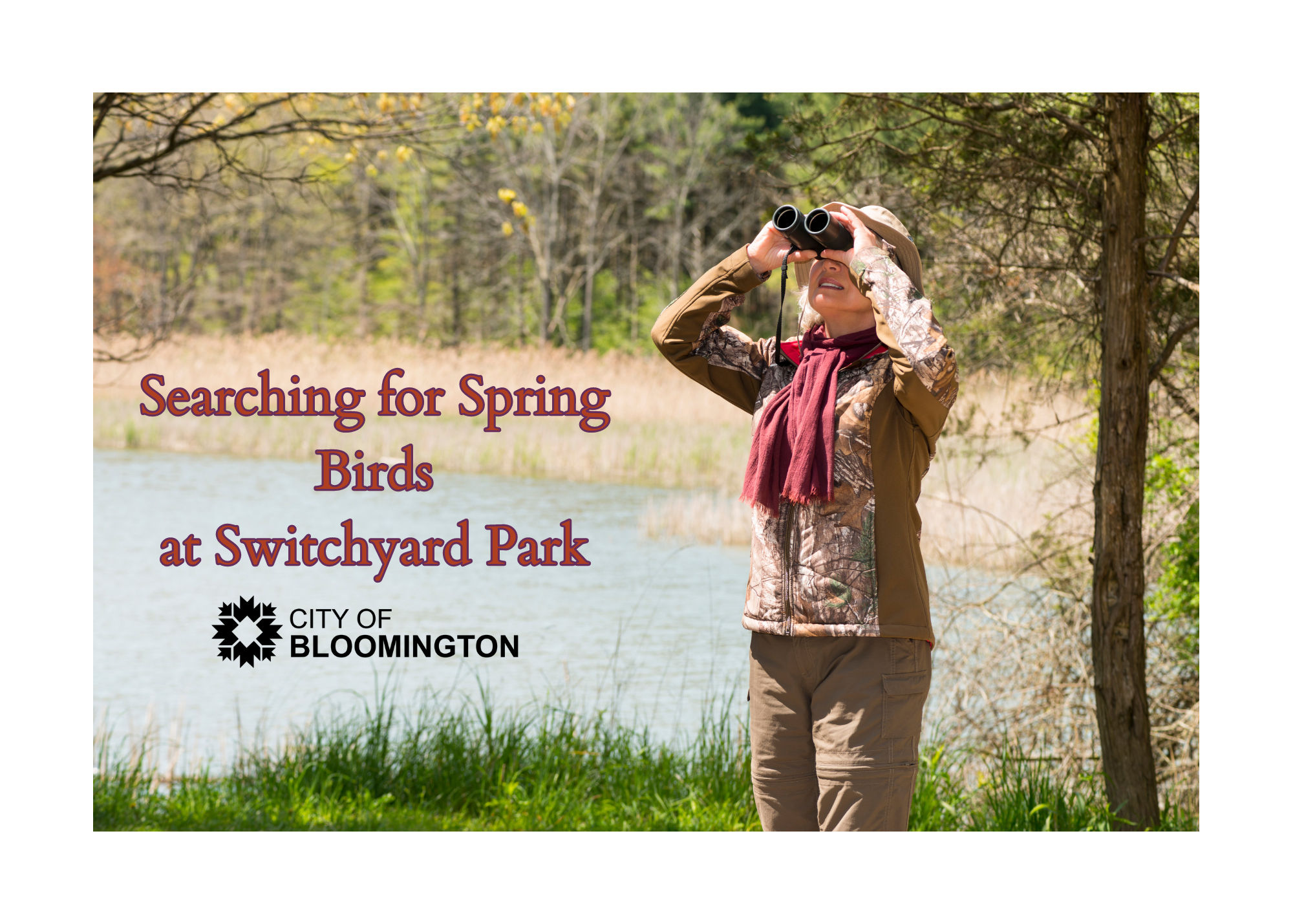 Searching for Spring Birds at Switchyard Park