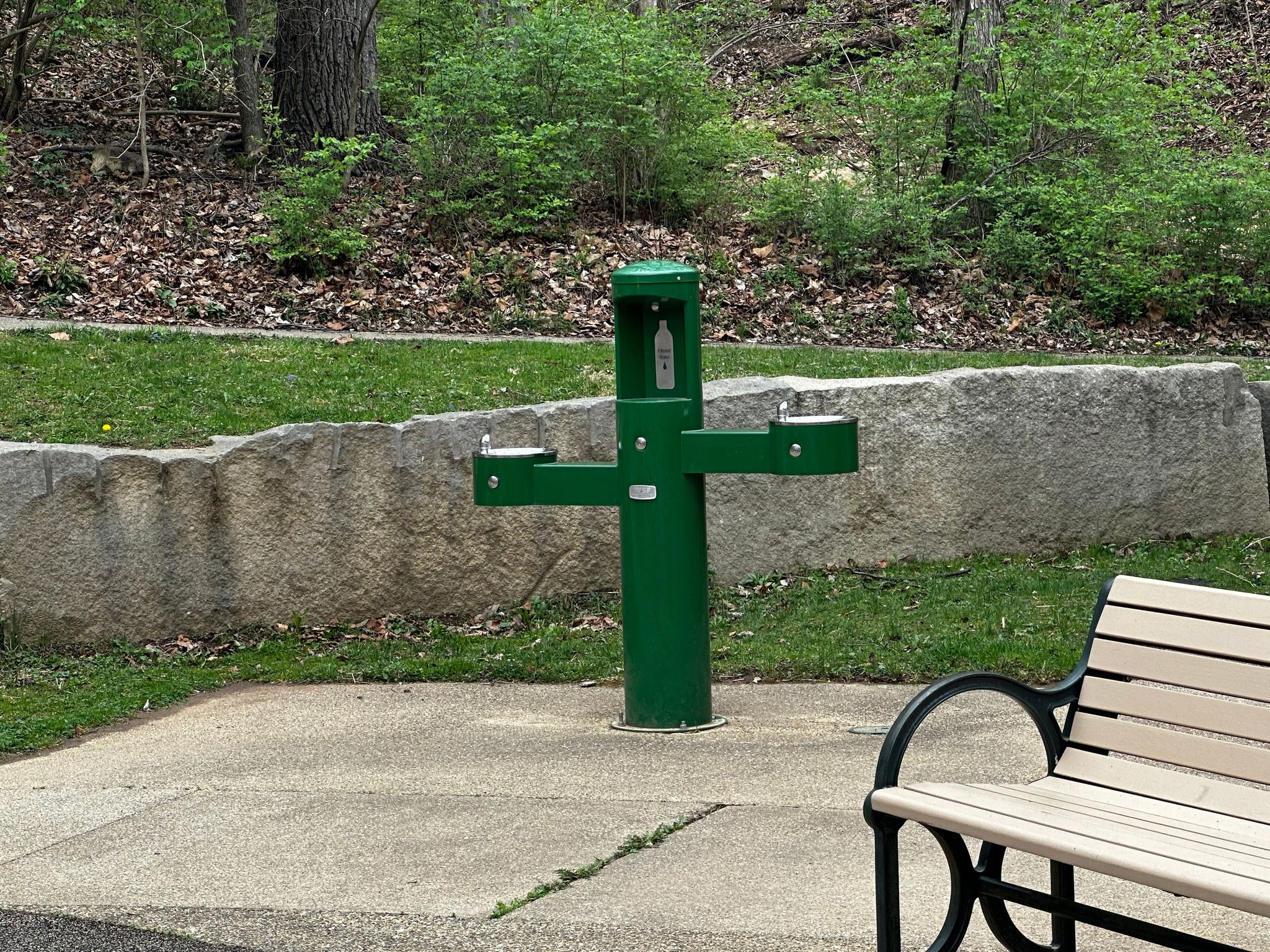 Lower Cascades Park Playground Drinking Fountain