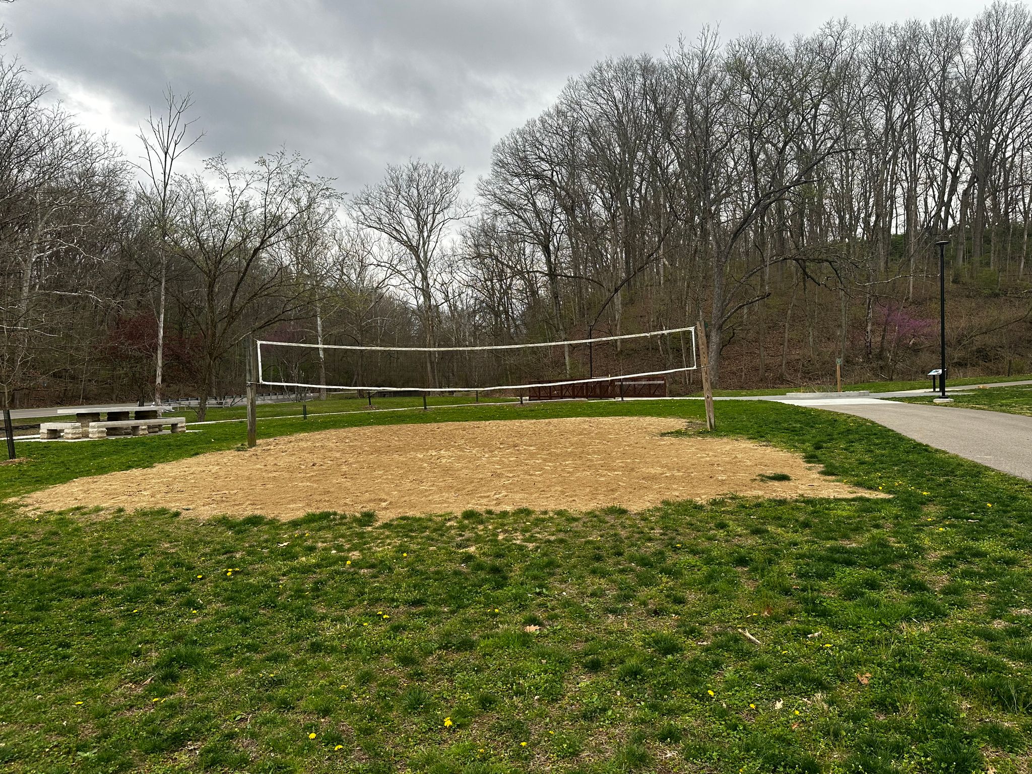 Lower Cascades Park Volleyball Court