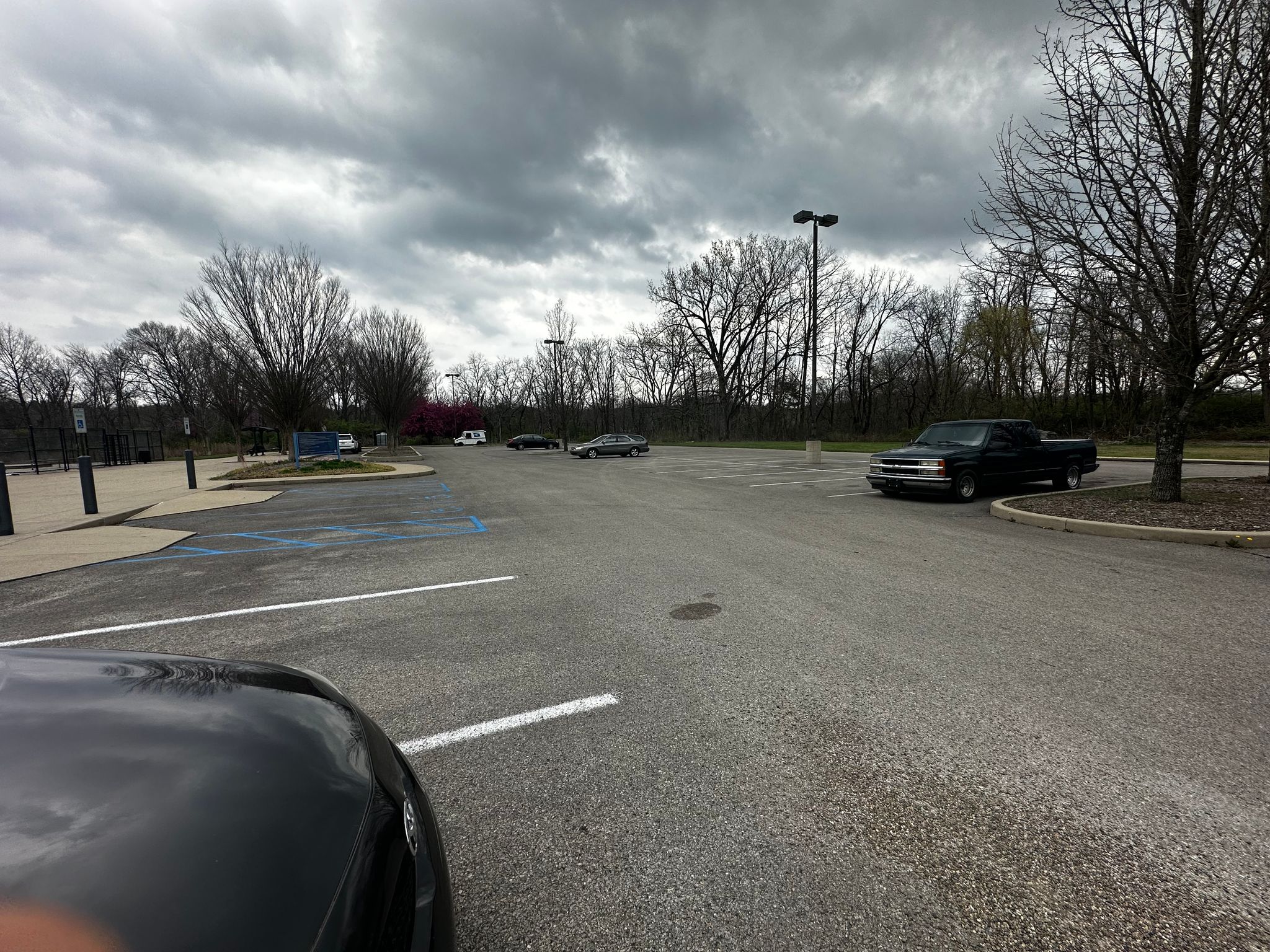 Upper Cascades Skate Park Parking Lot