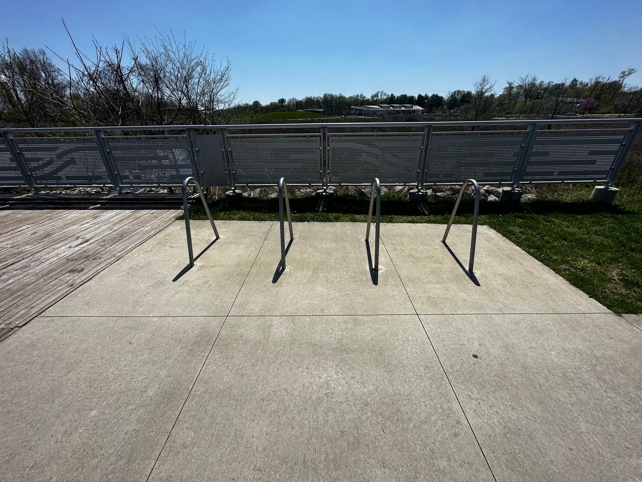 Switchyard Park Bike Rack (Near Walnut Parking Lot)