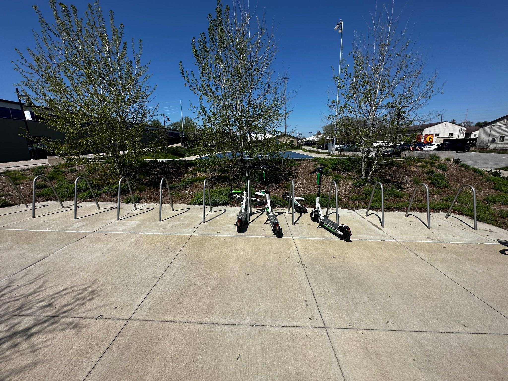 Switchyard Park Bike Rack (Near Basketball Courts)