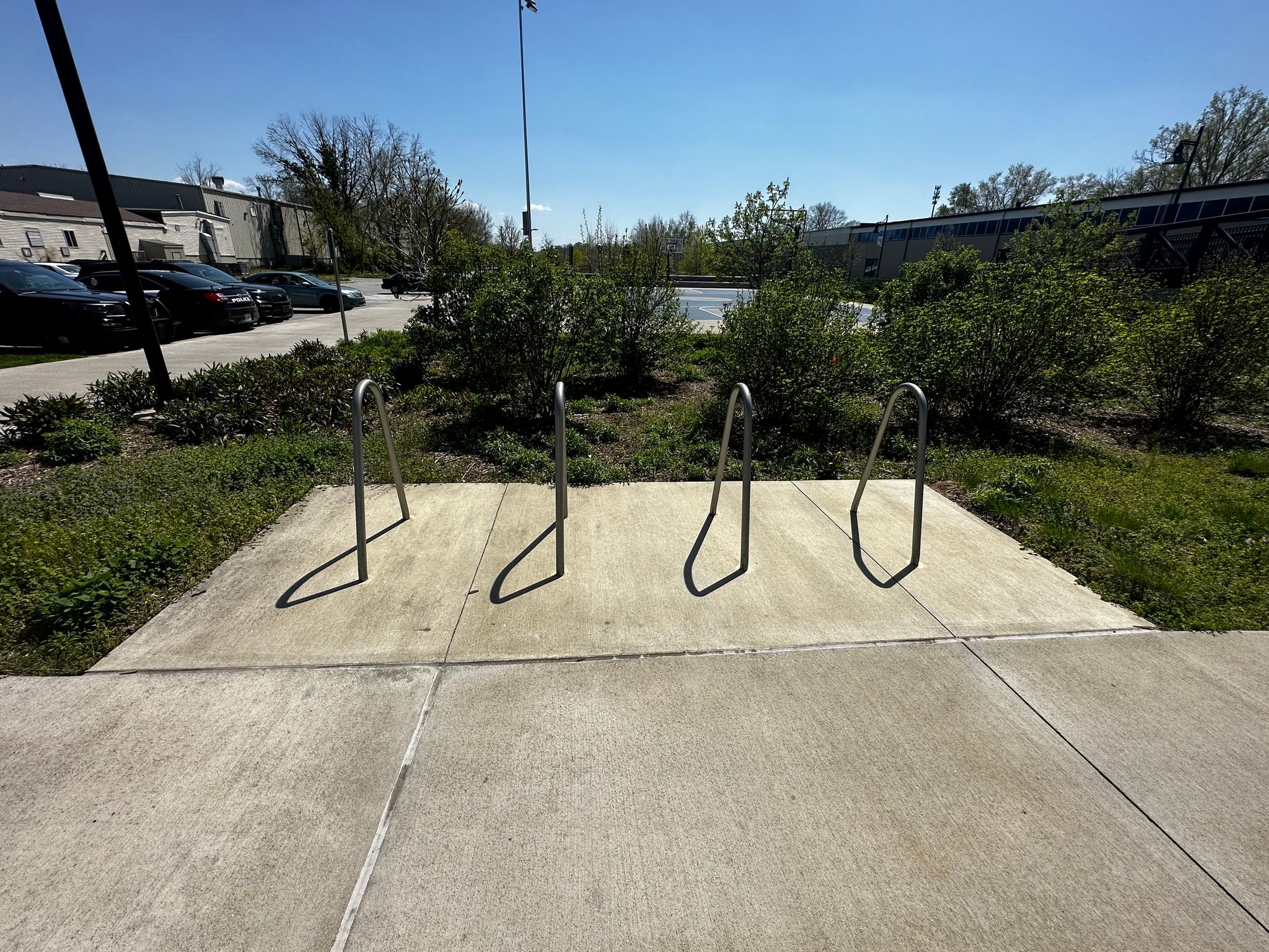 Switchyard Park Bike Rack (Near Substation Restrooms)