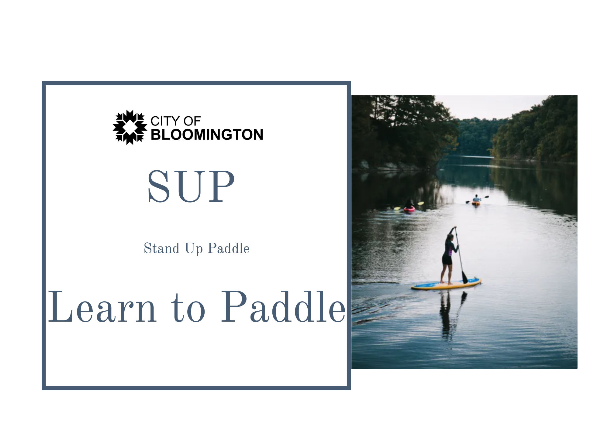 SUP Learn to Paddle