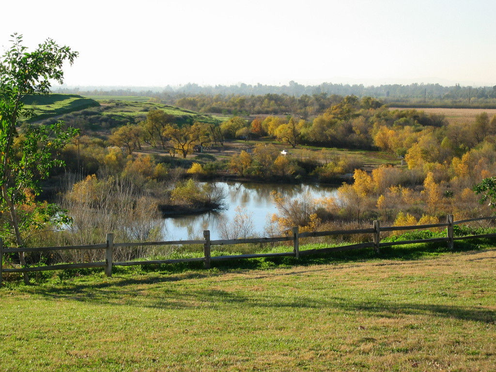 Santa Ana River View in Fall