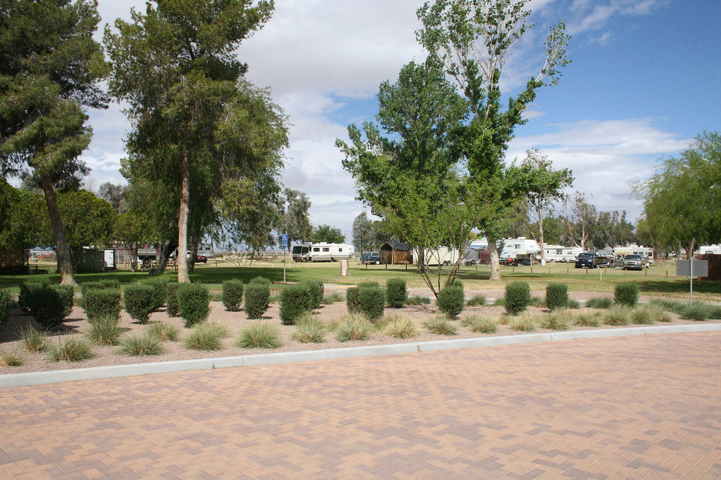 Campground View from Park Entrance