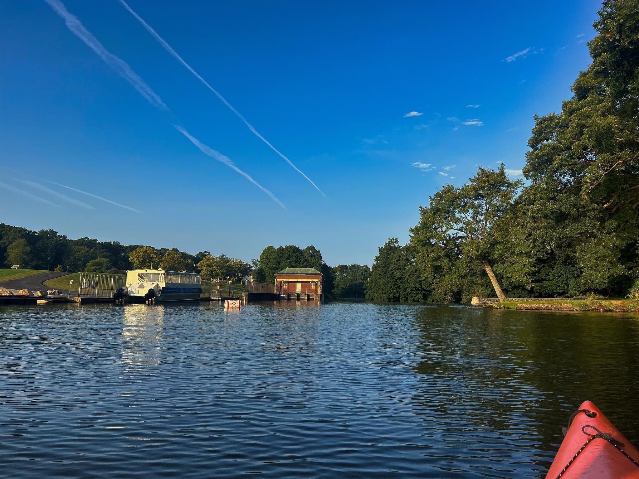 Waterview of Boat Launch and Dam