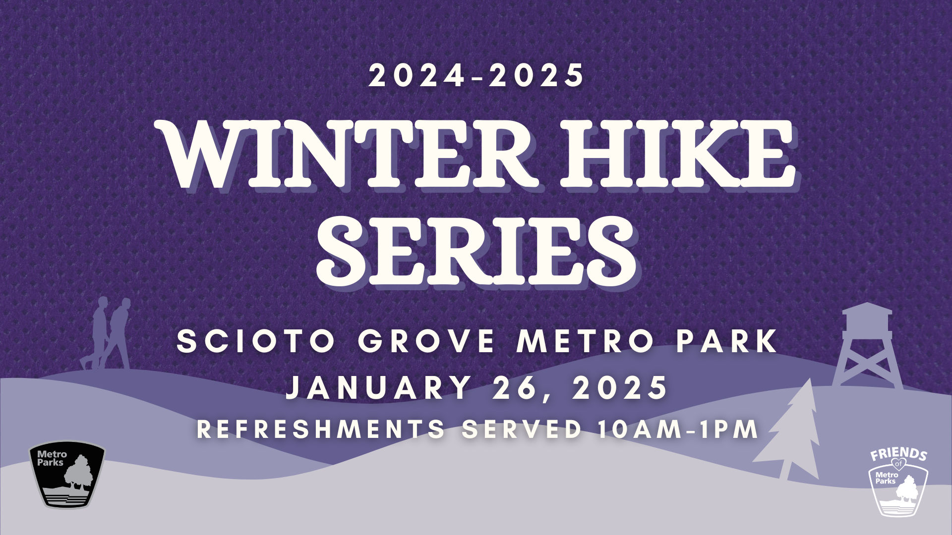 Scioto Grove Winter Hike 2024