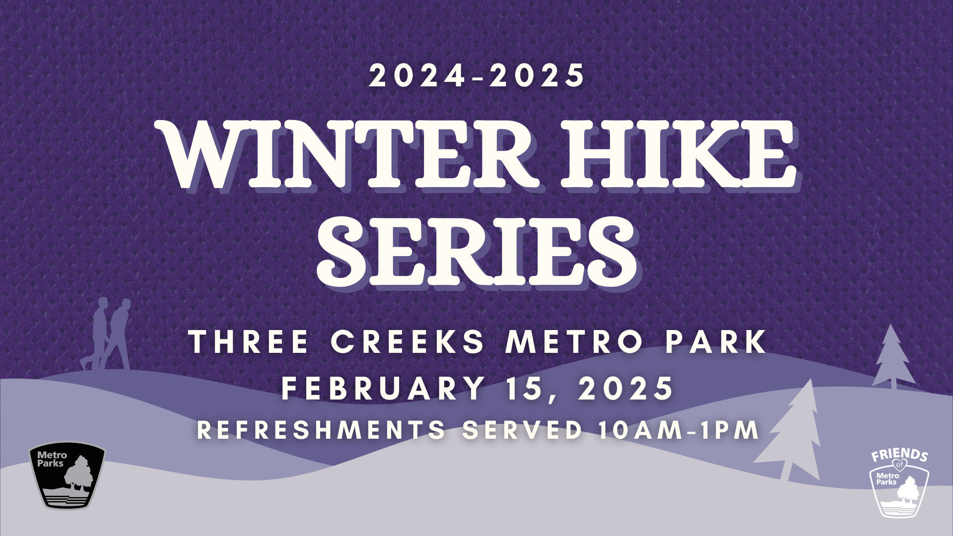 Three Creeks Winter Hike 2024