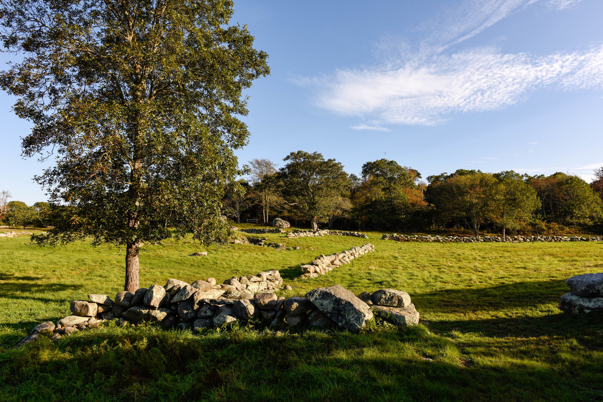 stone walls