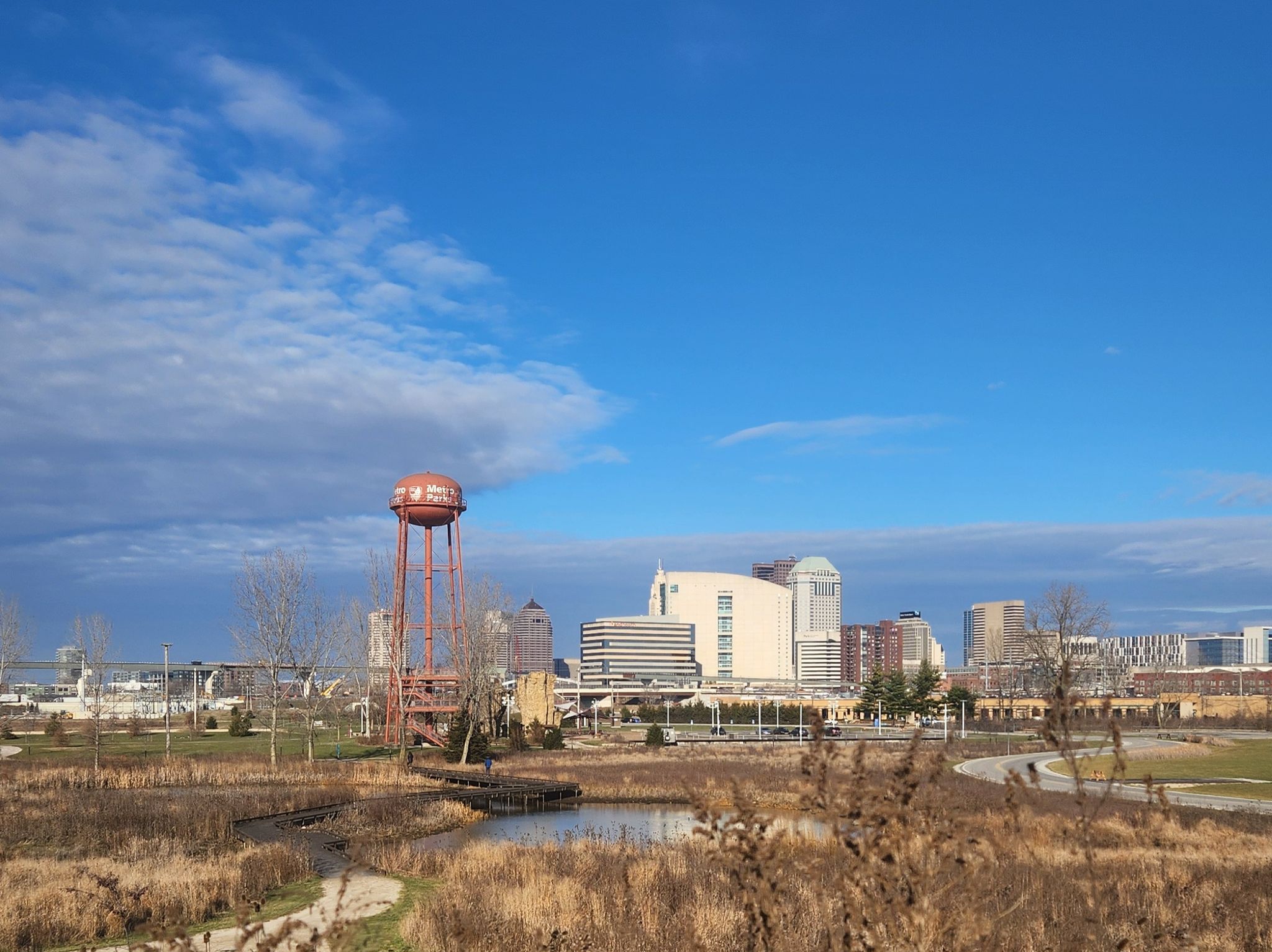 View of Scioto Audubon from the Grange Audubon Insurance Center