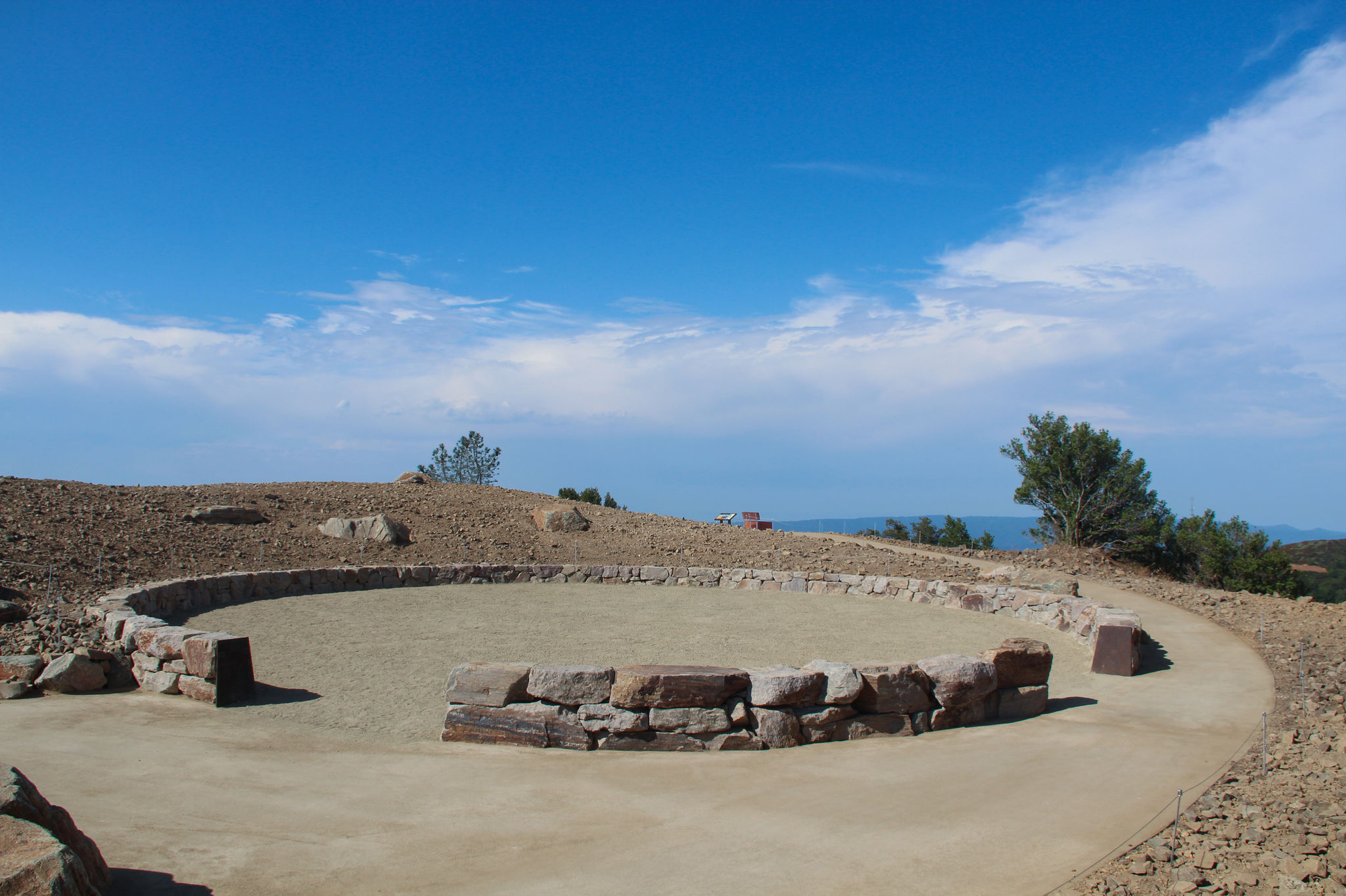 Ceremonial Circle at Mount Umunhum Summit Area, Sierra Azul Preserve