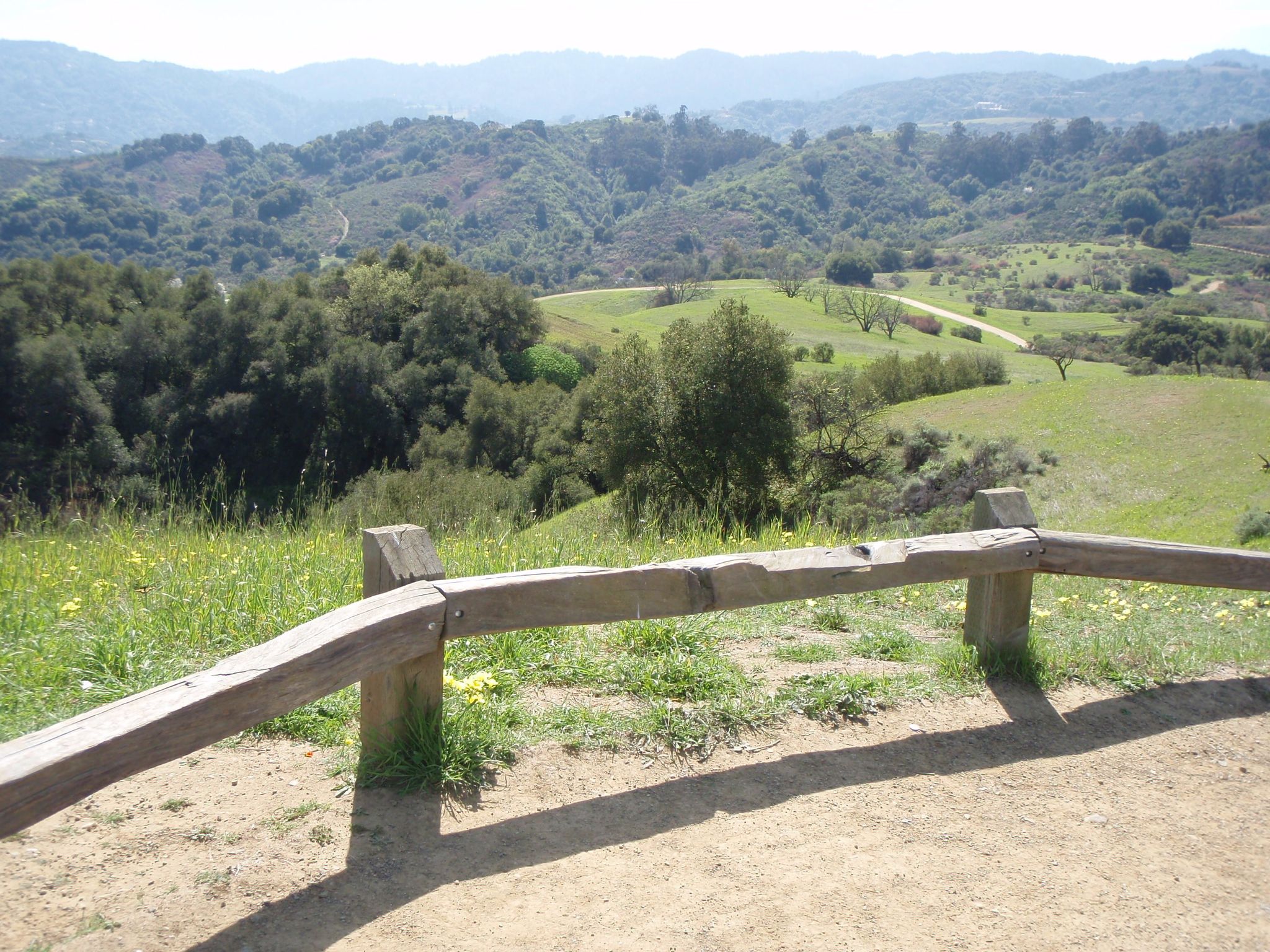 HUnter's Point, View of the Hills and Trails, Fremont Older Preserve