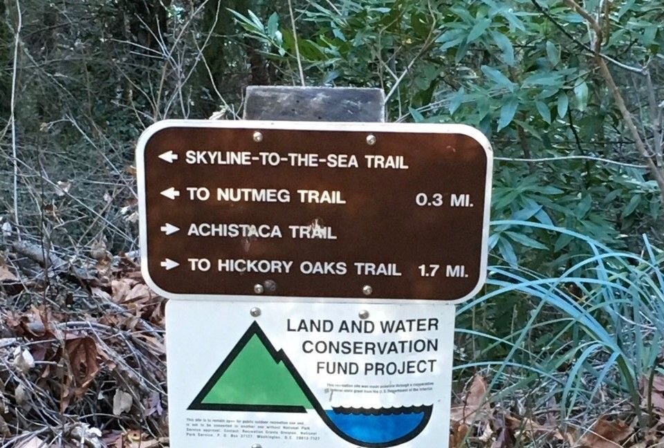 Achistaca Trailhead Sign