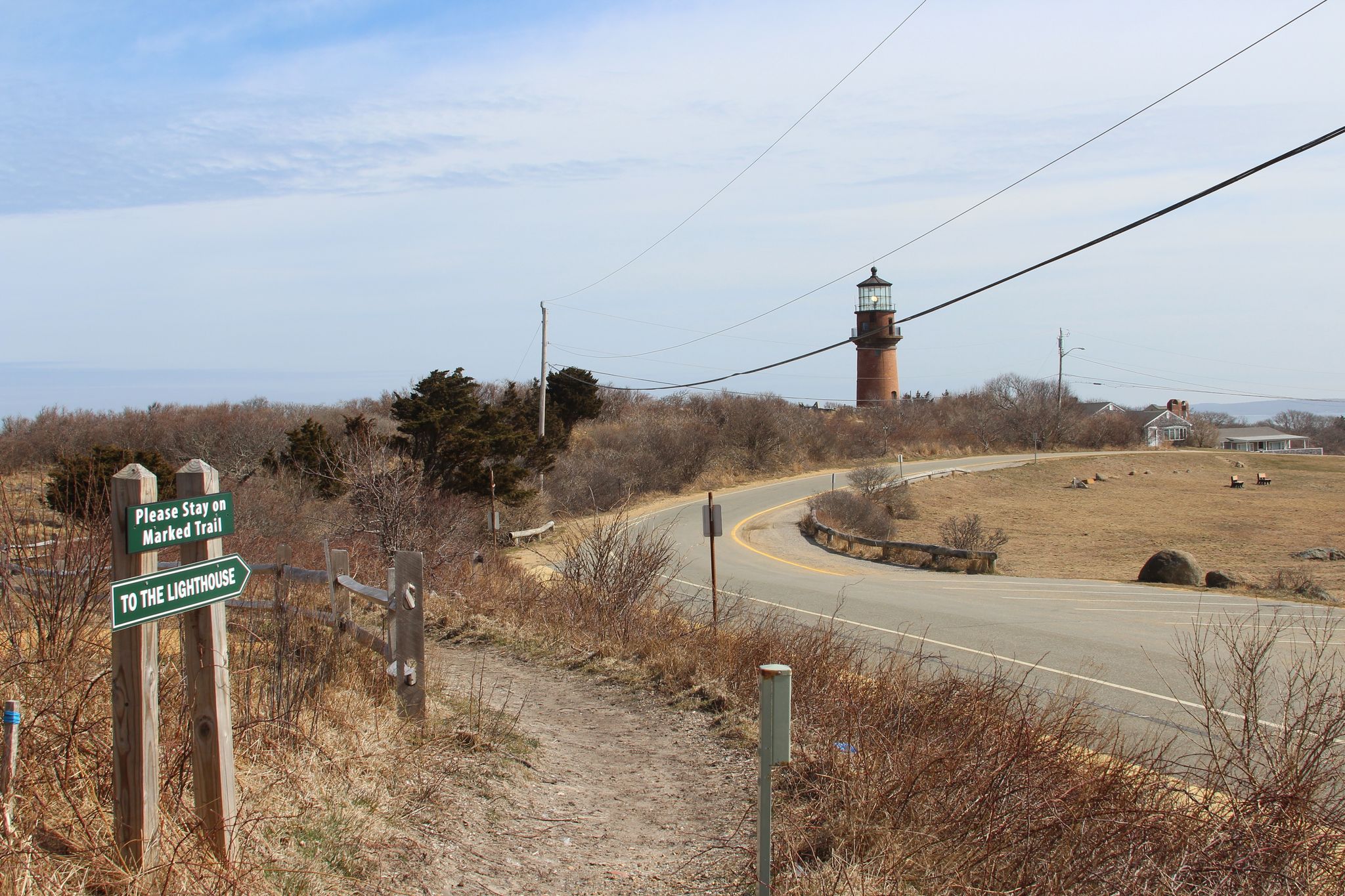 path towards lighthouse