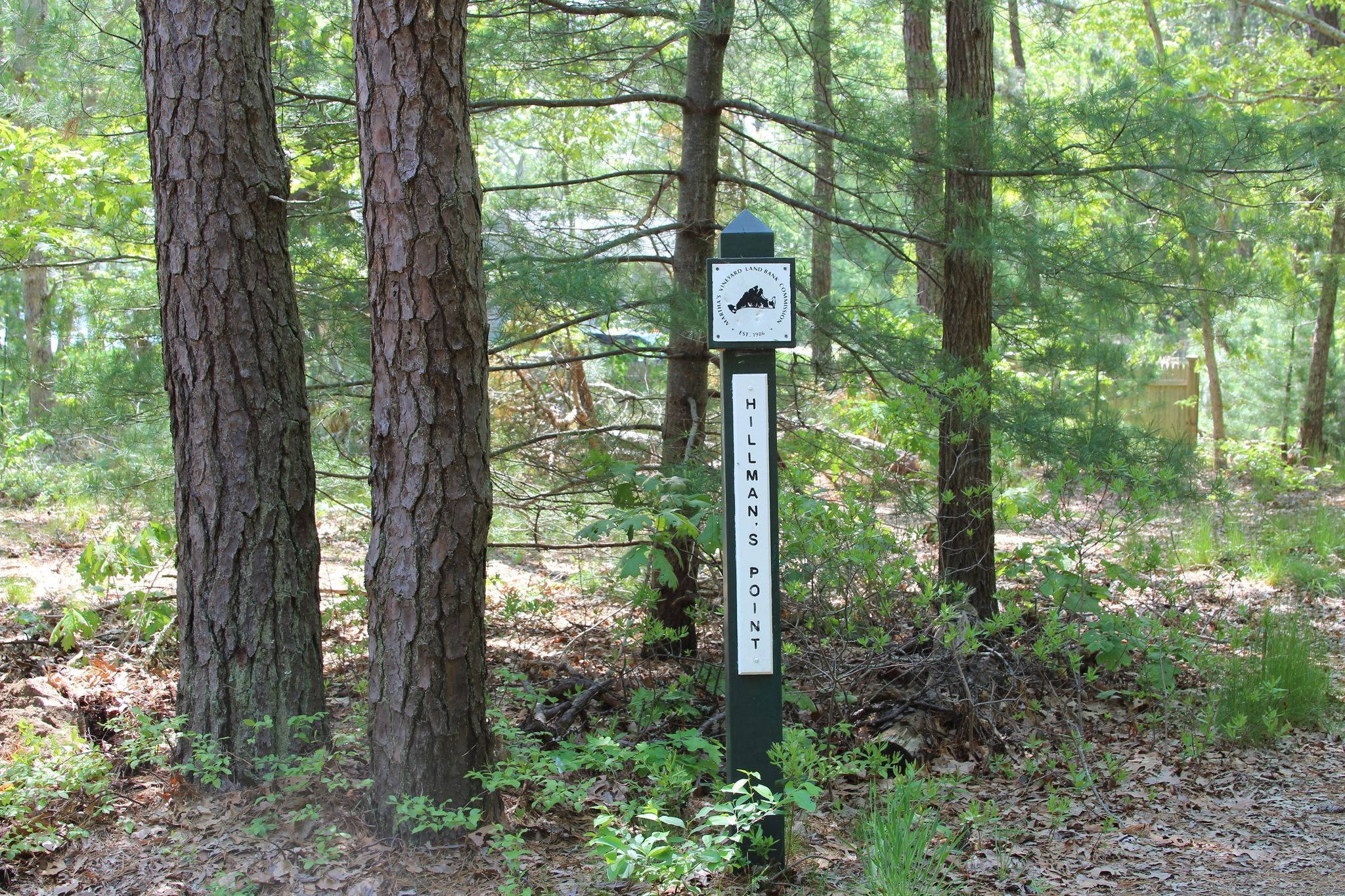 sign at property