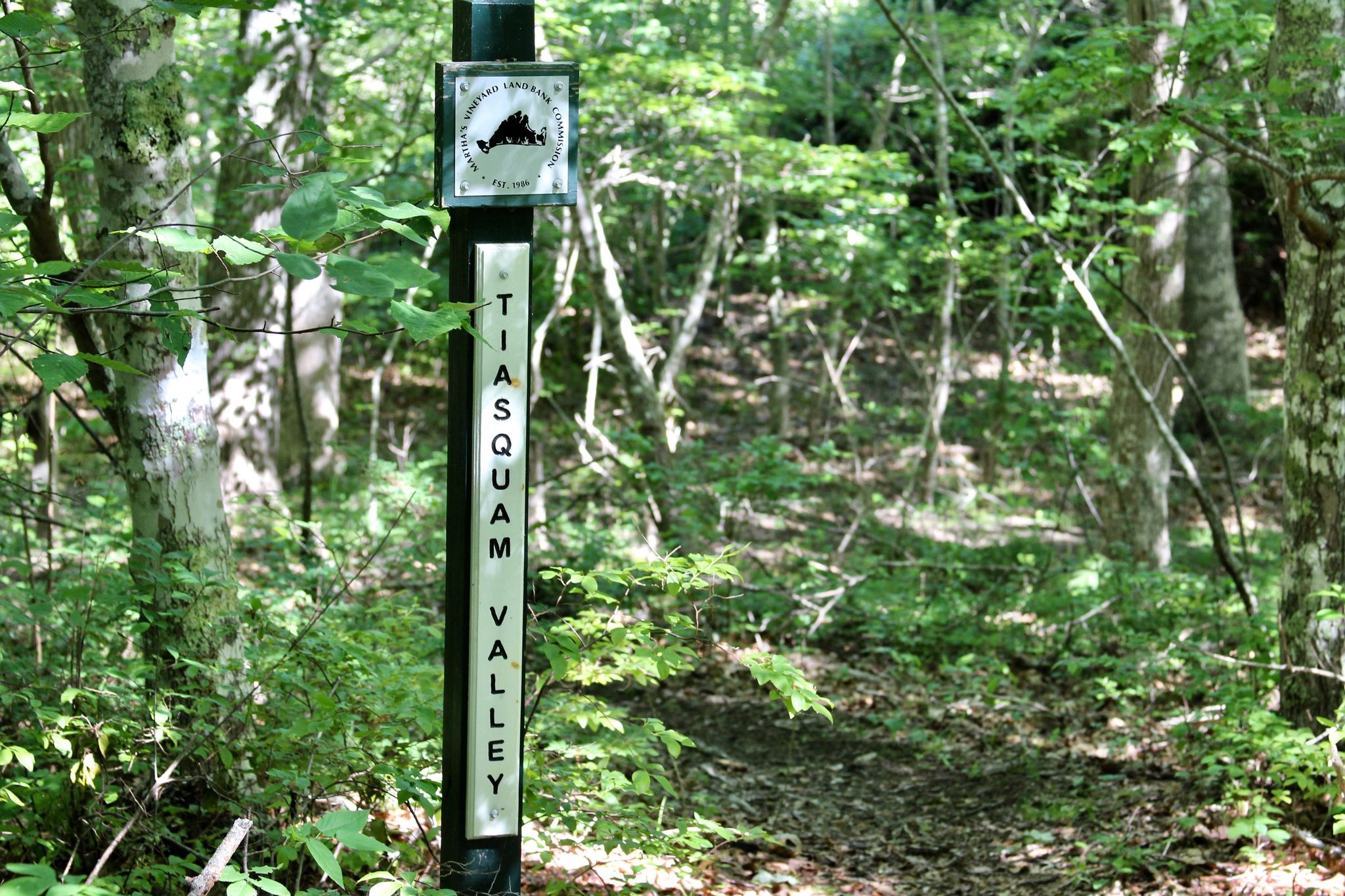 sign at Brookside Ridge boundary