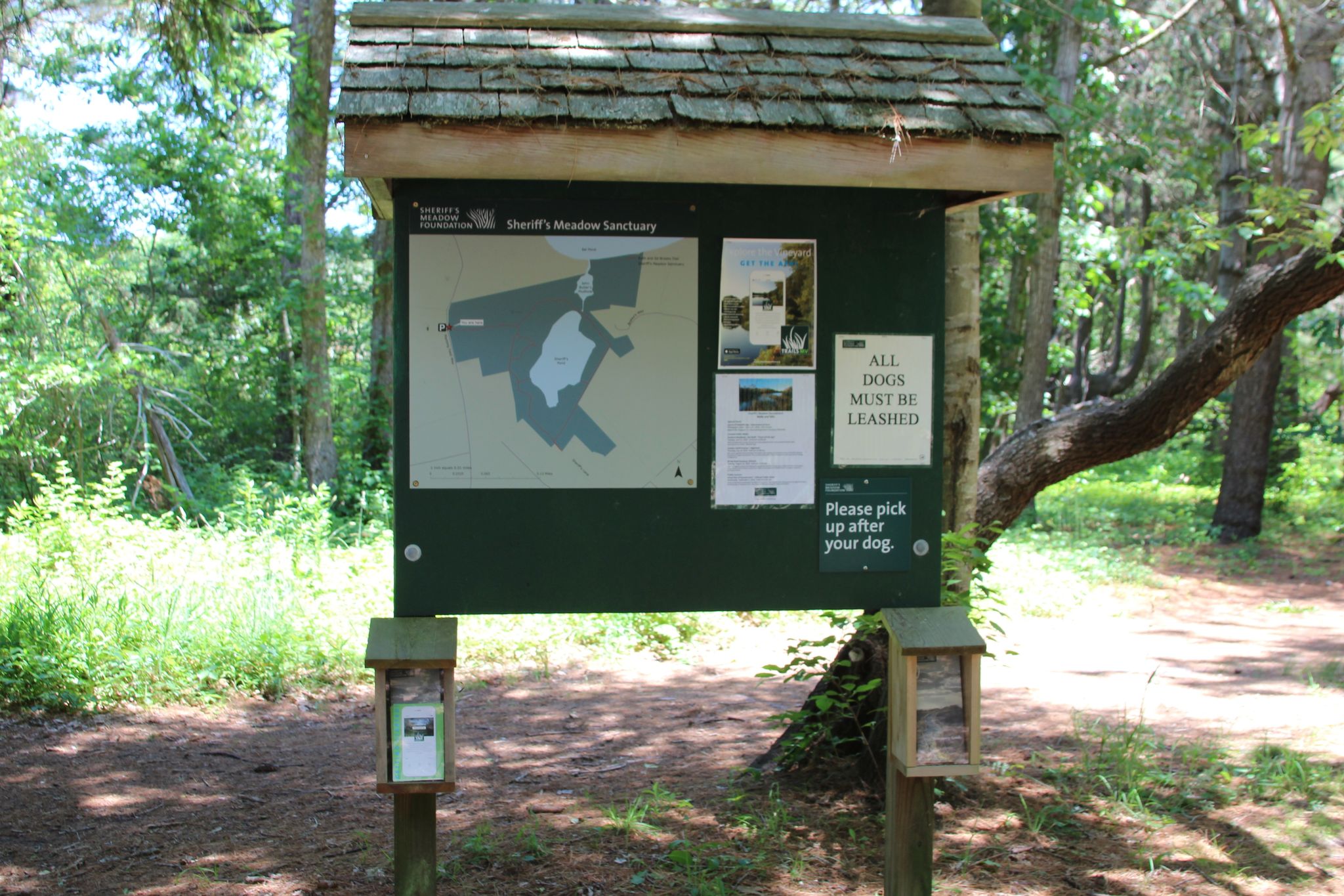 trailhead kiosk