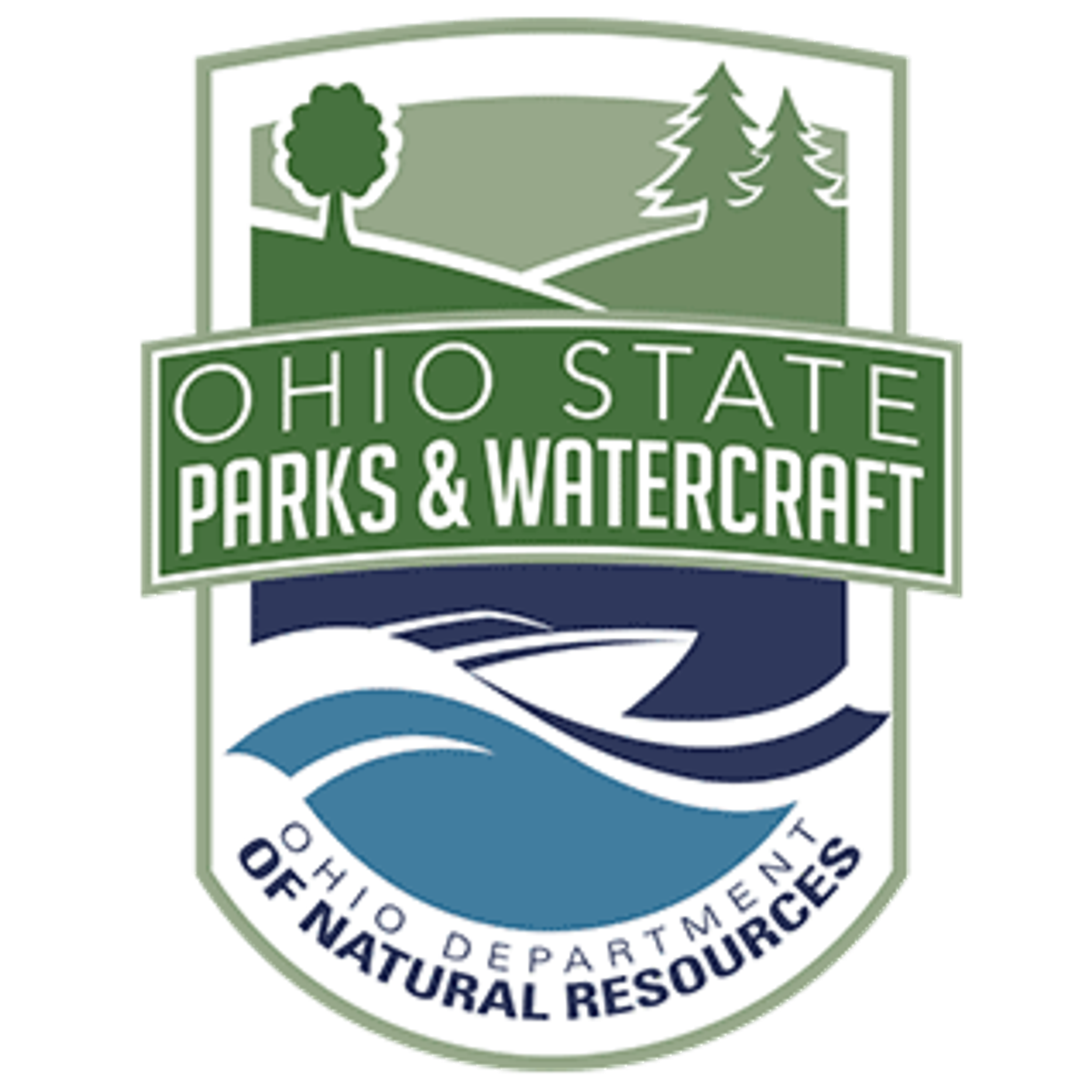 The badge for Ohio State Parks & Watercraft.